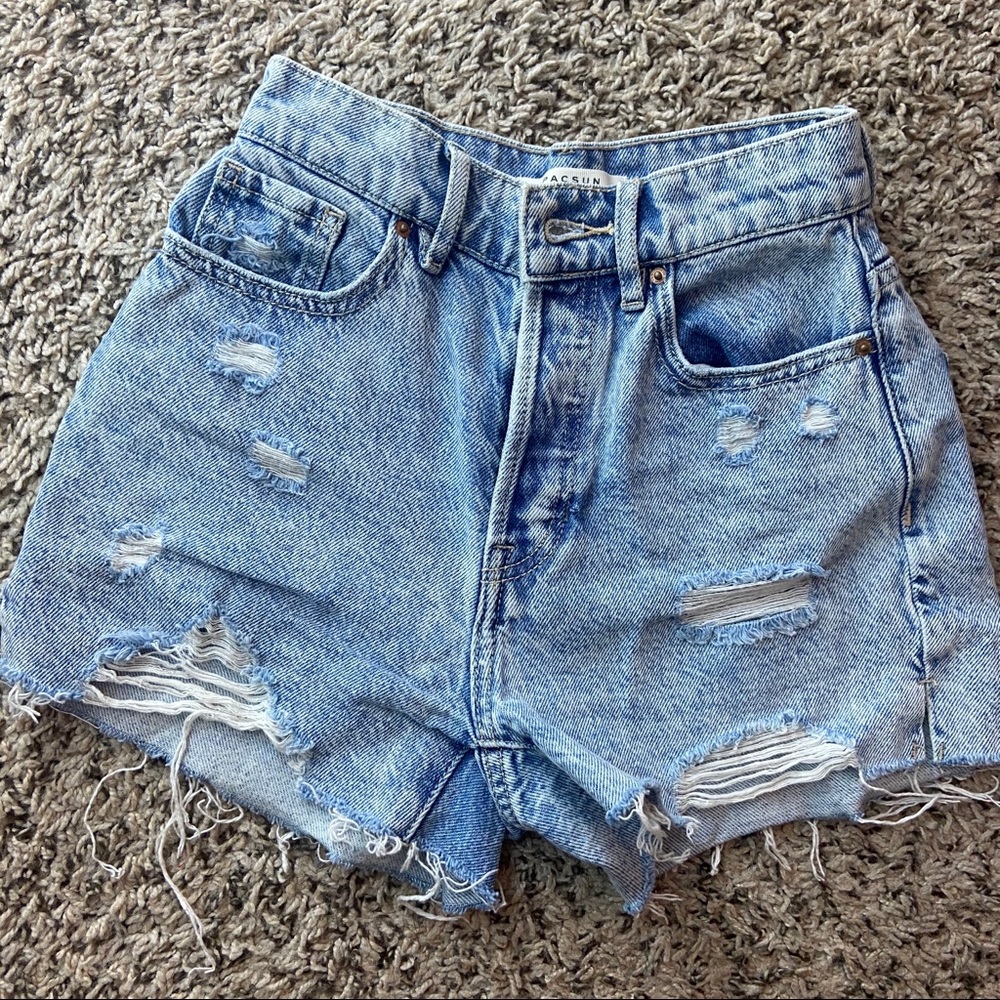 Pac Sun high waisted shorts
